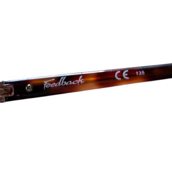 OAKLEY Sunglasses Polarized Sunglasses Oakley Feedback Brown Rose Gold Tortoises - Picture 9 of 9